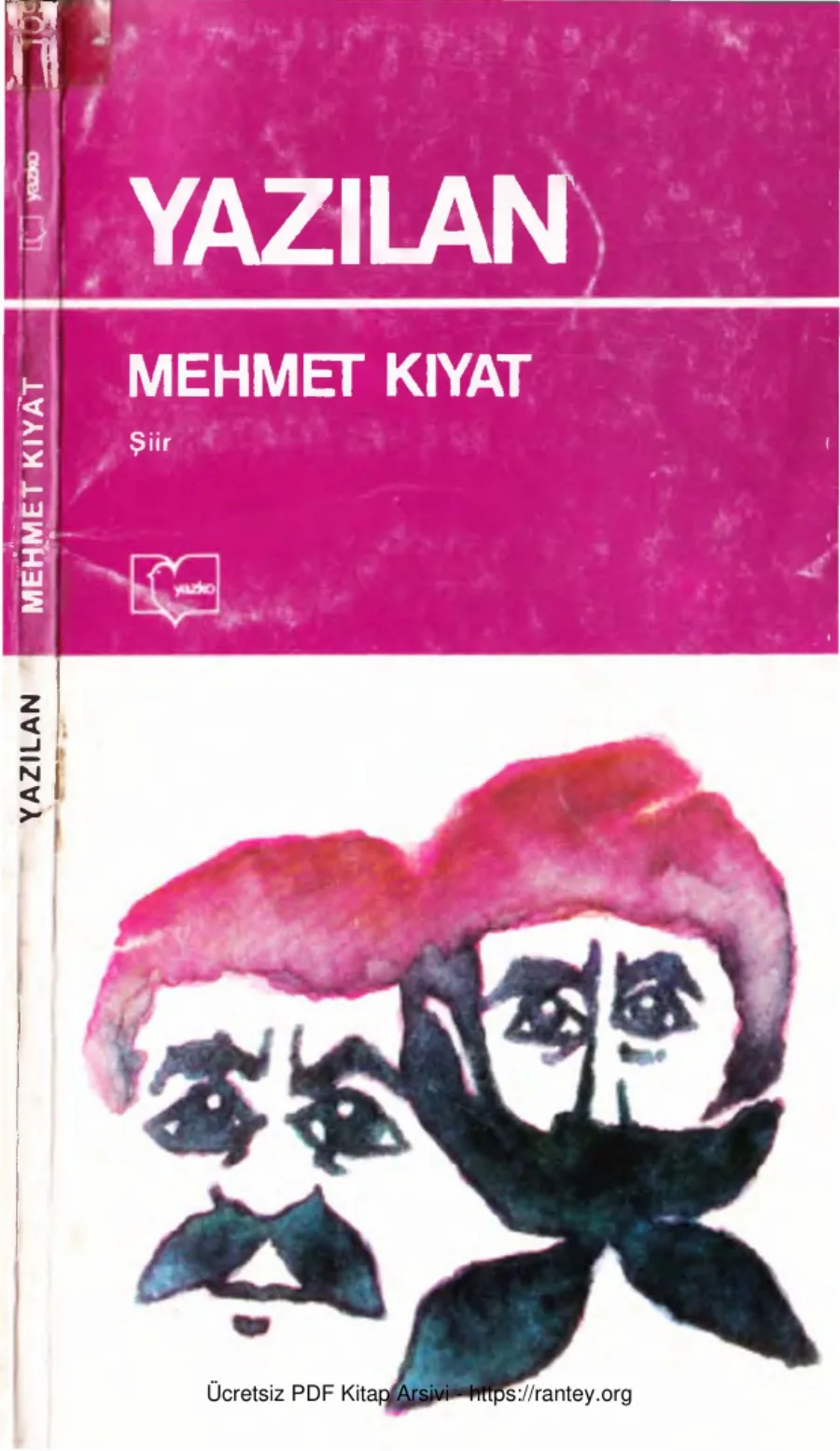 Yazılan kapak görseli