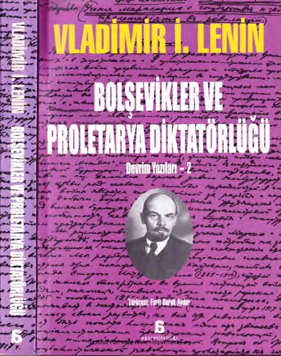 Yazıları 2 Bolşevikler ve Proletarya Diktatörlüğü Agora Kitaplığı kapak görseli