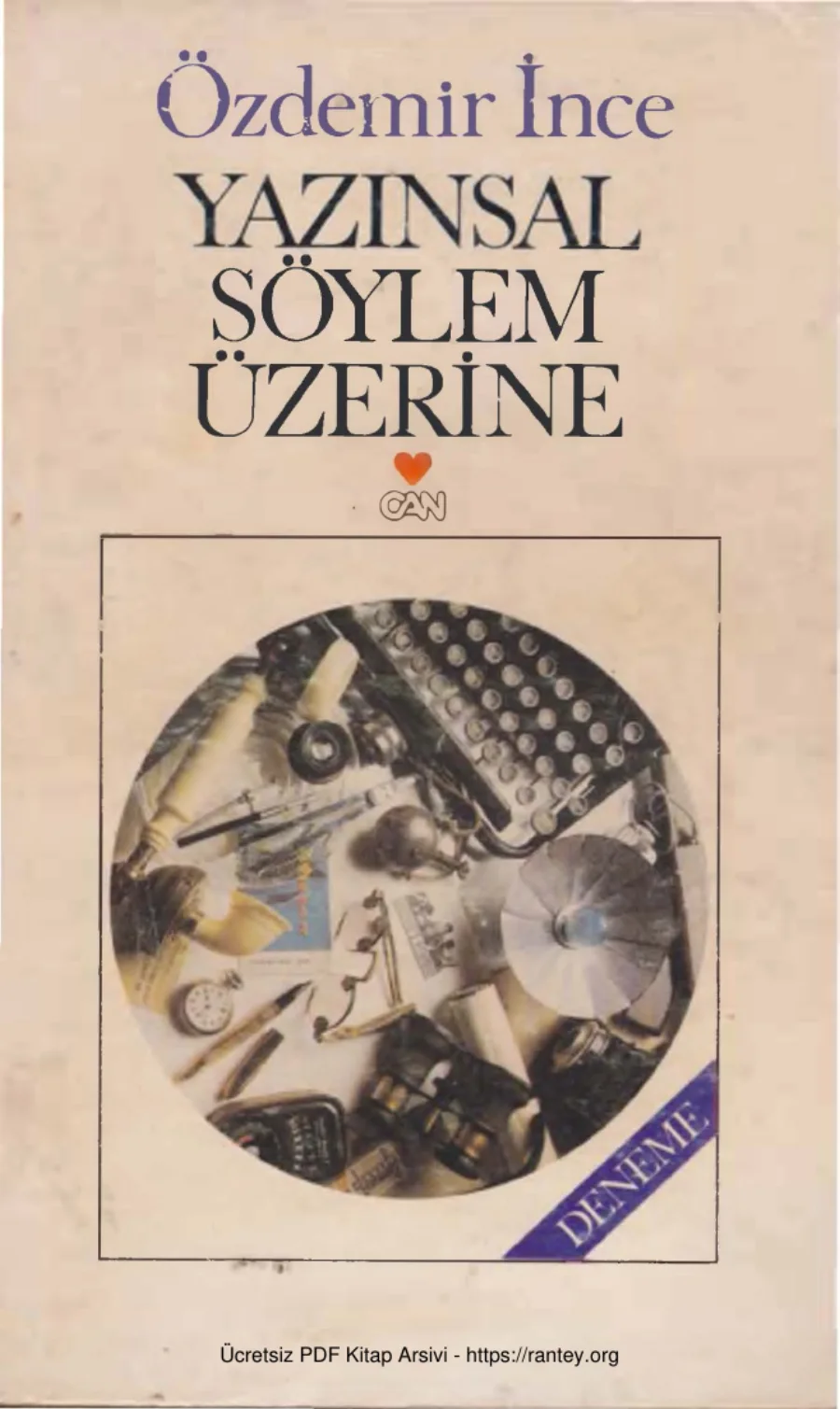 Yazınsal Söylem Üzerine Can Yayınları kapak görseli