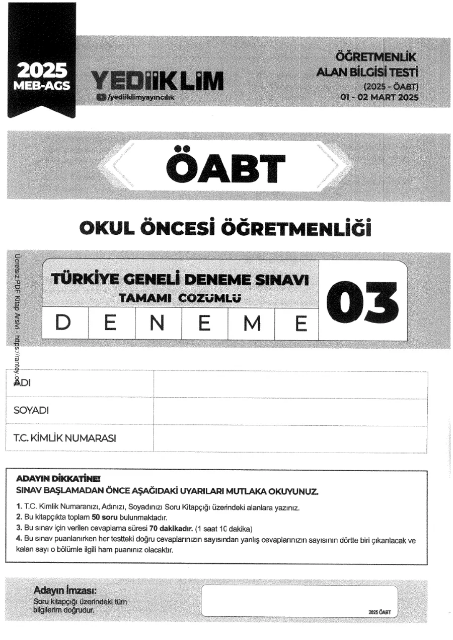 yediiklim ags tg okul öncesi 3 2025 kapak görseli