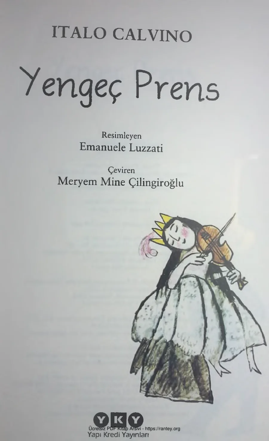 Yengeç Prens kapak görseli