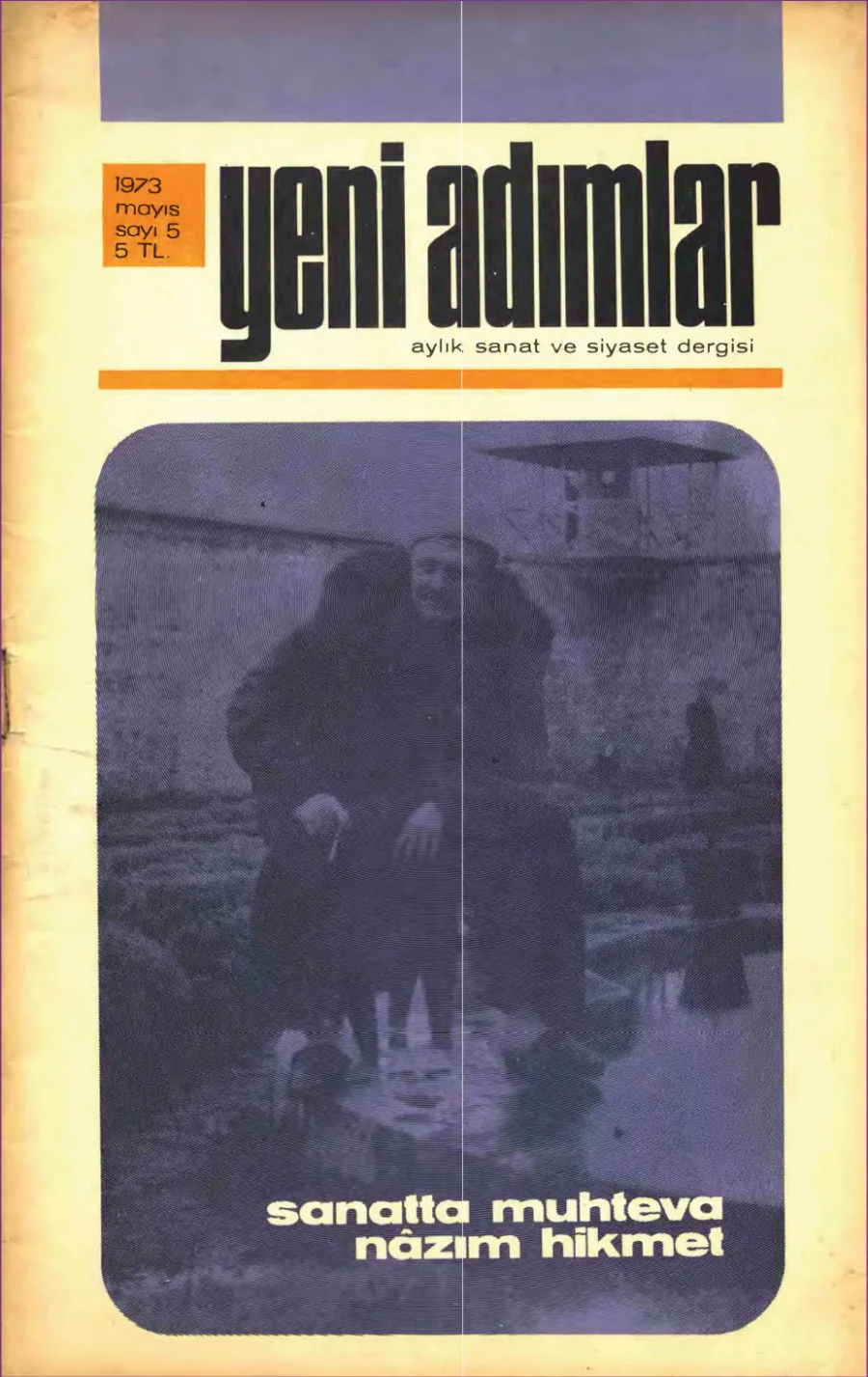 Yeni Adımlar Sayı 05 Mayıs kitap kapağı