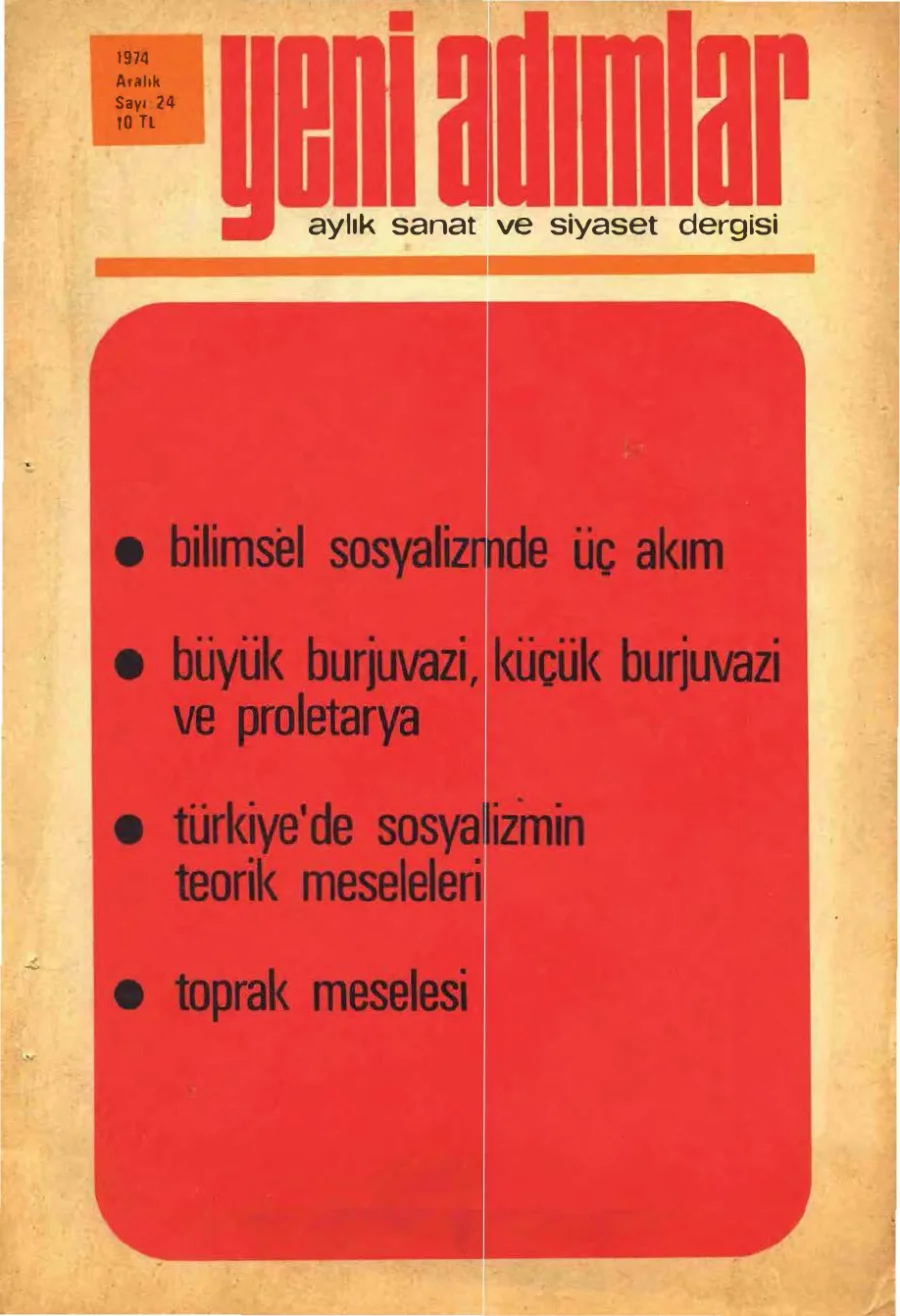 Yeni Adımlar Sayı 24 Aralık kapak görseli