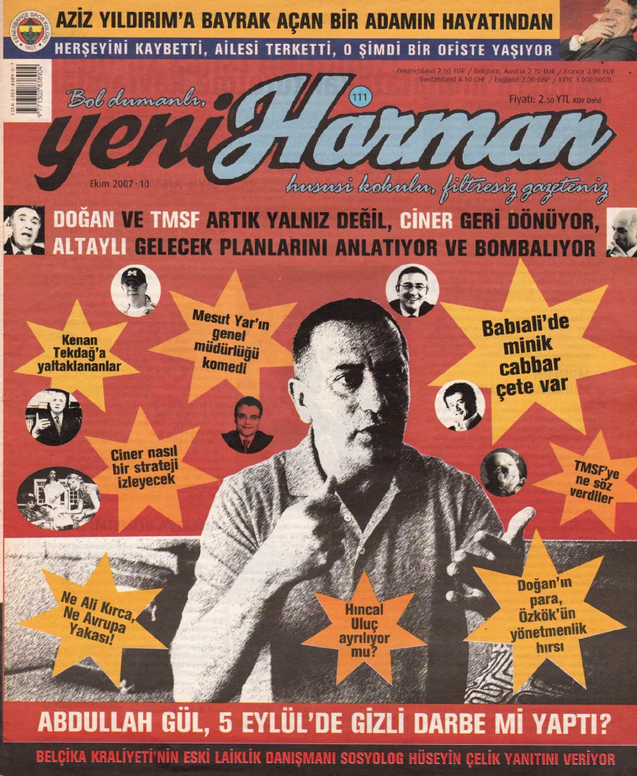 Yeni Harman Sayı 111 PDF kapak görseli