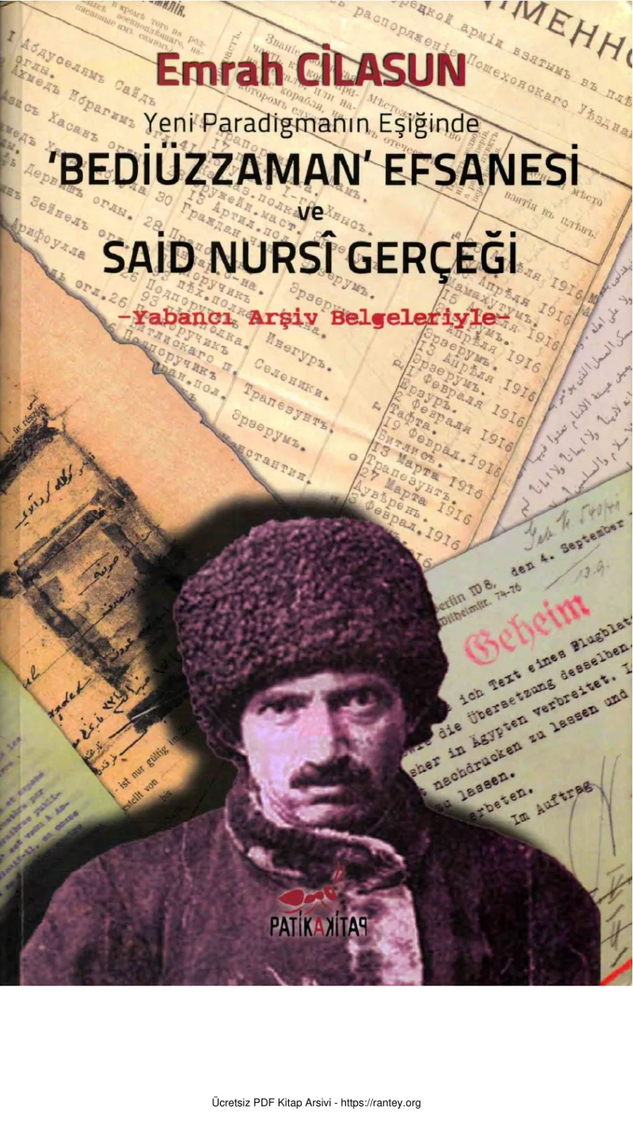 Yeni Paradigmanın Eşiğinde Bediüzzaman Efsanesi ve Said Nursi Gerçeği Patika kapak görseli