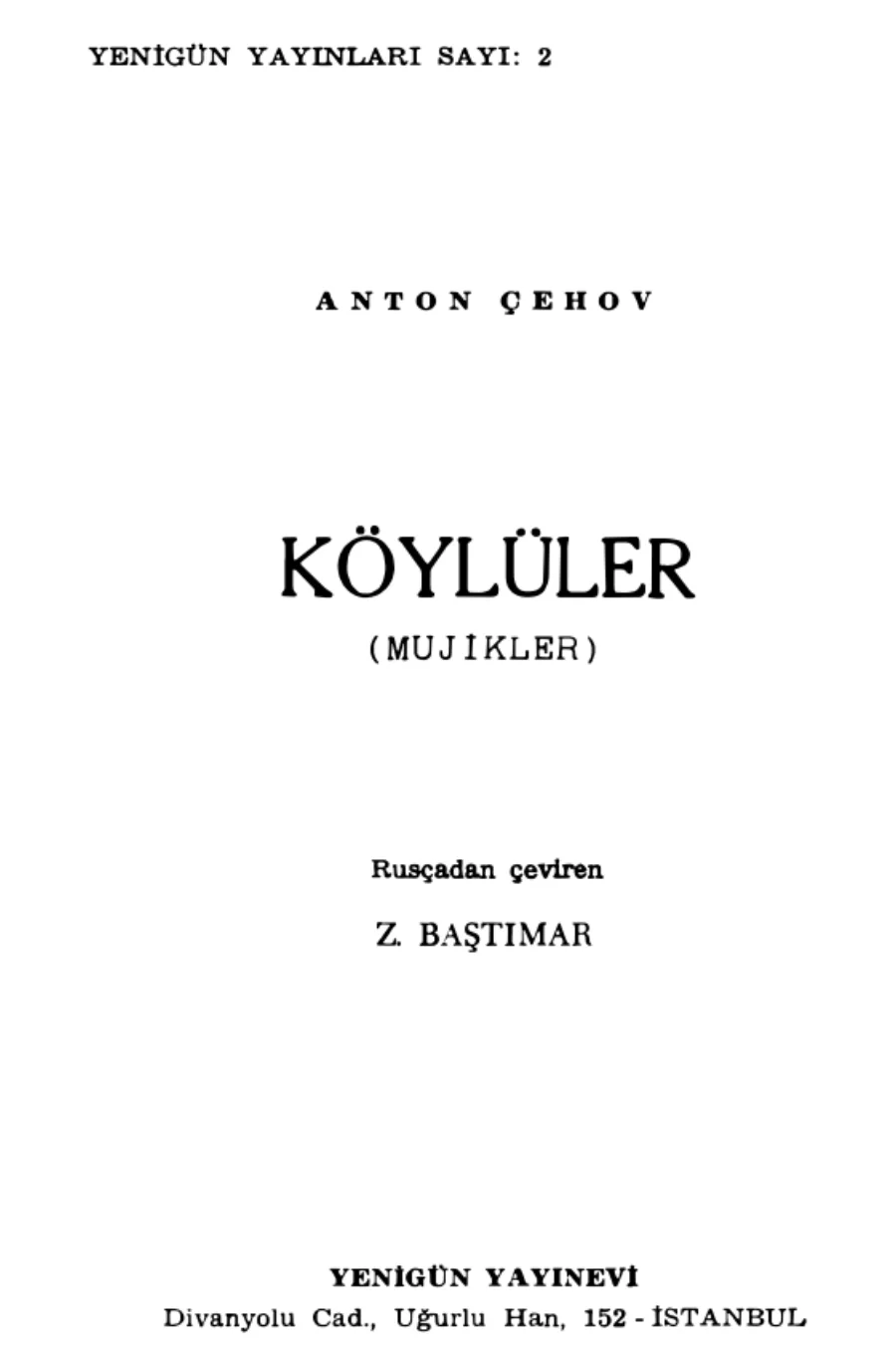Yenigün Yayınevi kapak görseli