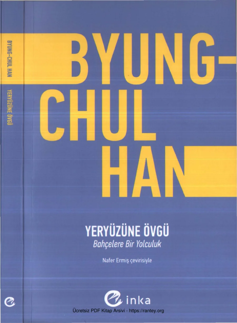 Yeryüzüne Övgü kapak görseli