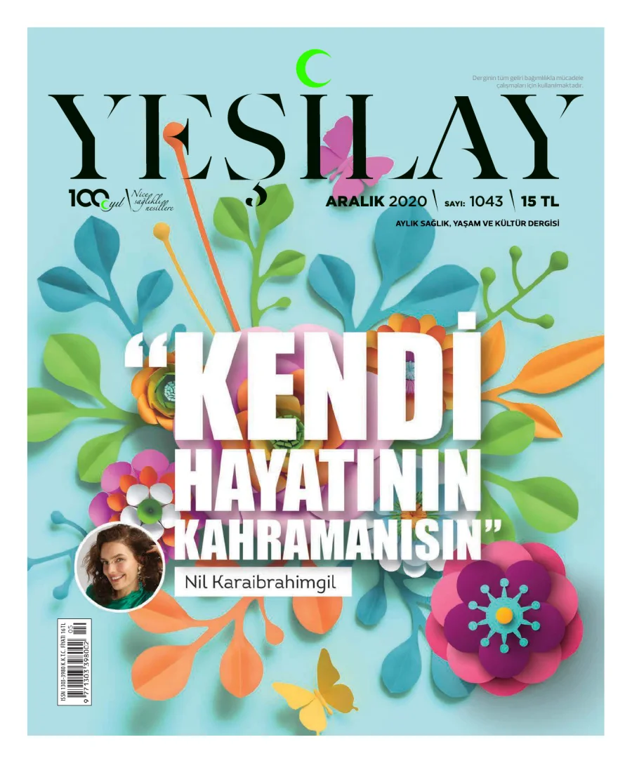Yeşilay - Aralık 2020 kapak görseli