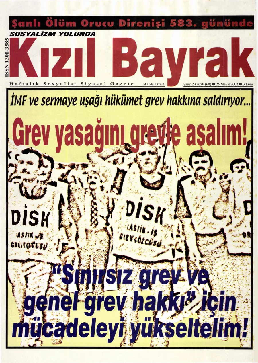 Yıl 2002 Sayı 20 25 Mayis kitap kapağı