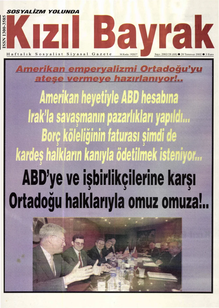 Yıl 2002 Sayı 28 20 Temmuz kapak görseli