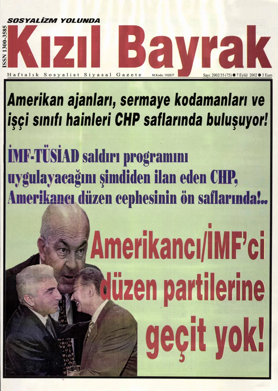 Yıl 2002 Sayı 35 7 Eylul kapak görseli
