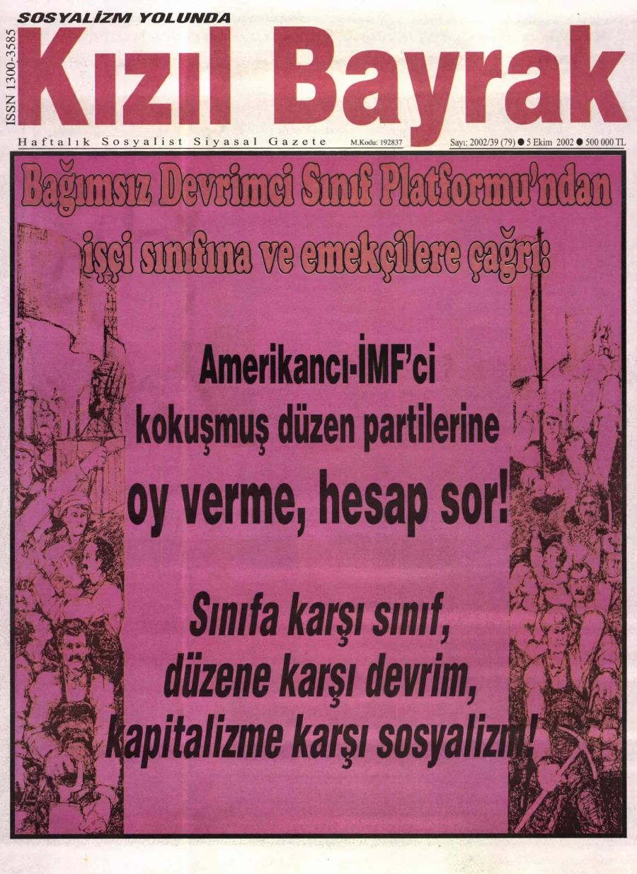 Yıl 2002 Sayı 39 5 Ekim kapak görseli