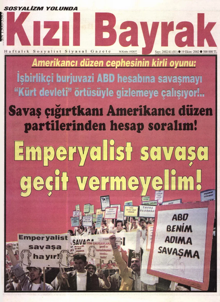 Yıl 2002 Sayı 41 19 Ekim kapak görseli