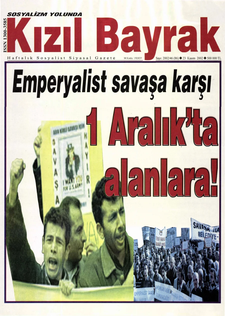 Yıl 2002 Sayı 46 23 Kasim kapak görseli