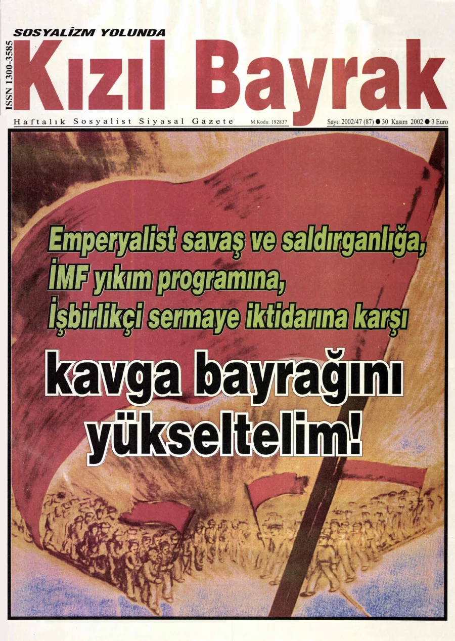 Yıl 2002 Sayı 47 30 Kasim kapak görseli