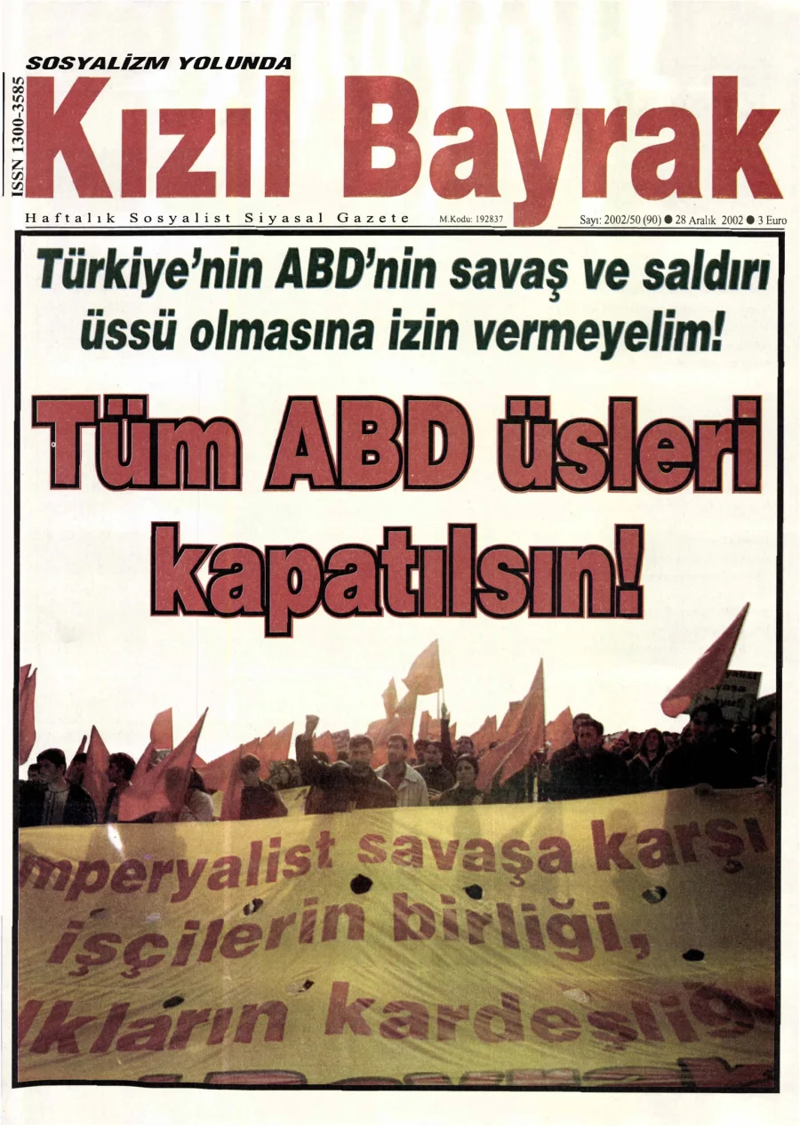 Yıl 2002 Sayı 50 28 Aralik kitap kapağı