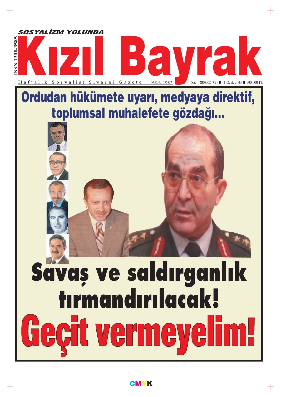 Yıl 2003 Sayı 02 11 Ocak kapak görseli
