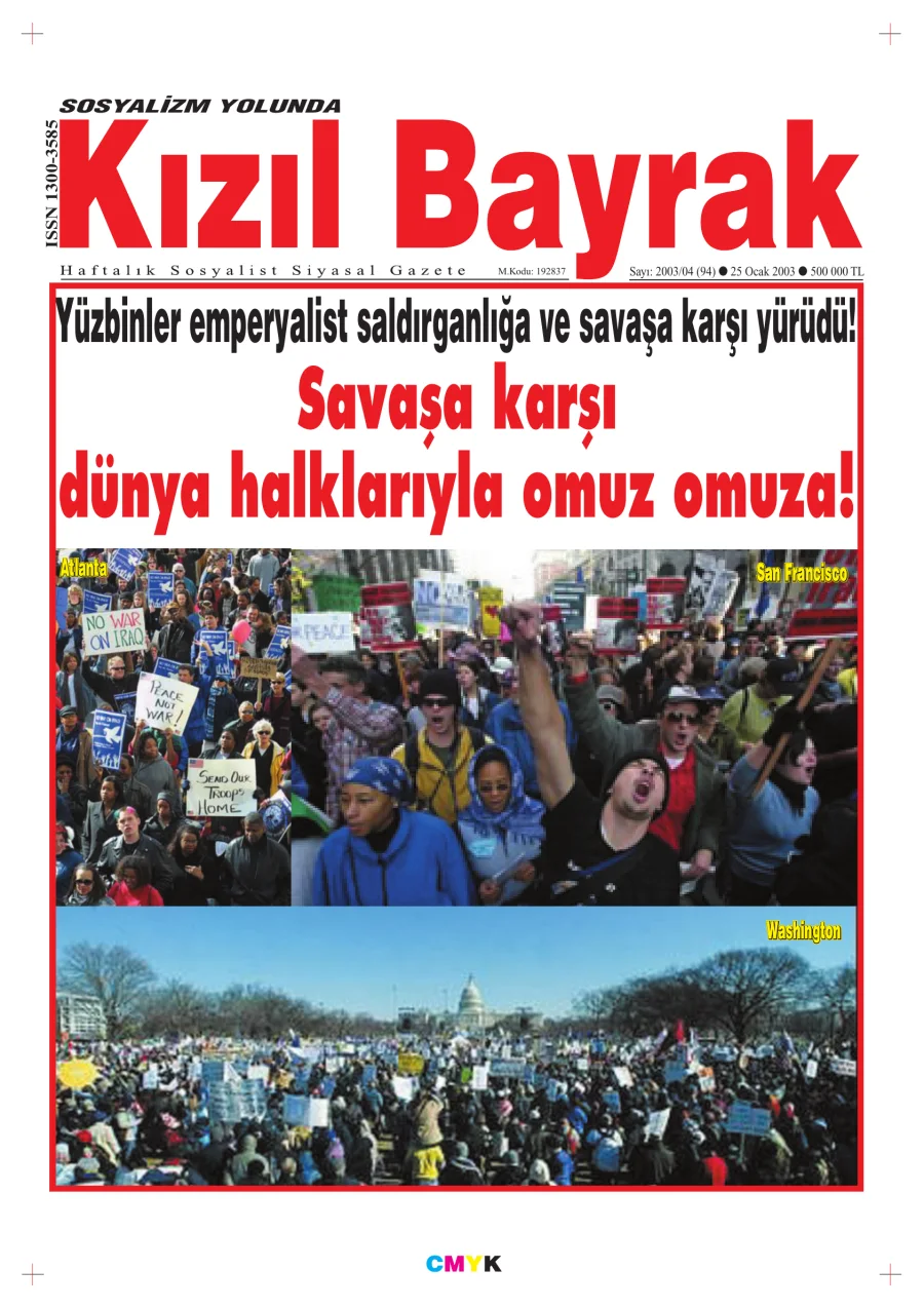 Yıl 2003 Sayı 04 25 Ocak kapak görseli