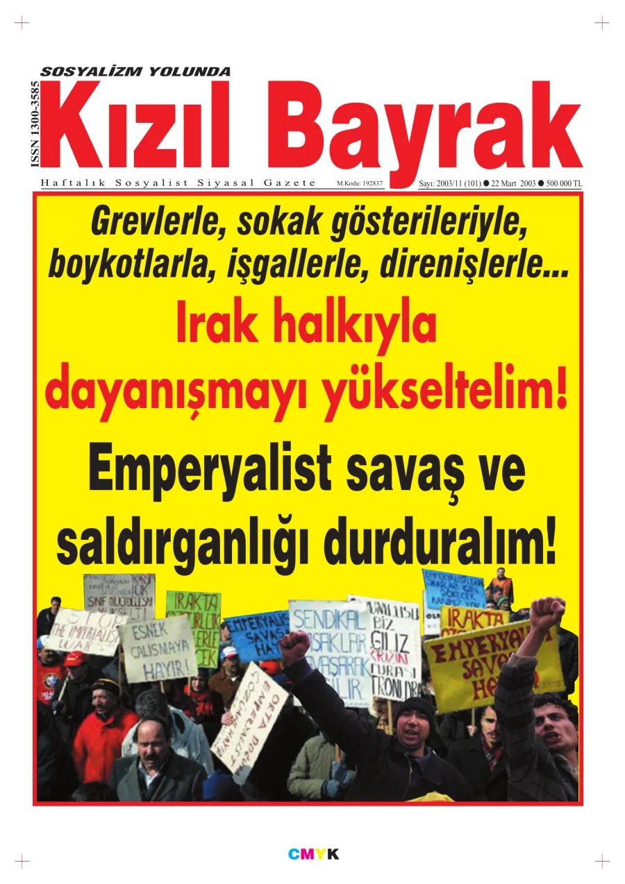 Yıl 2003 Sayı 11 22 Mart kitap kapağı