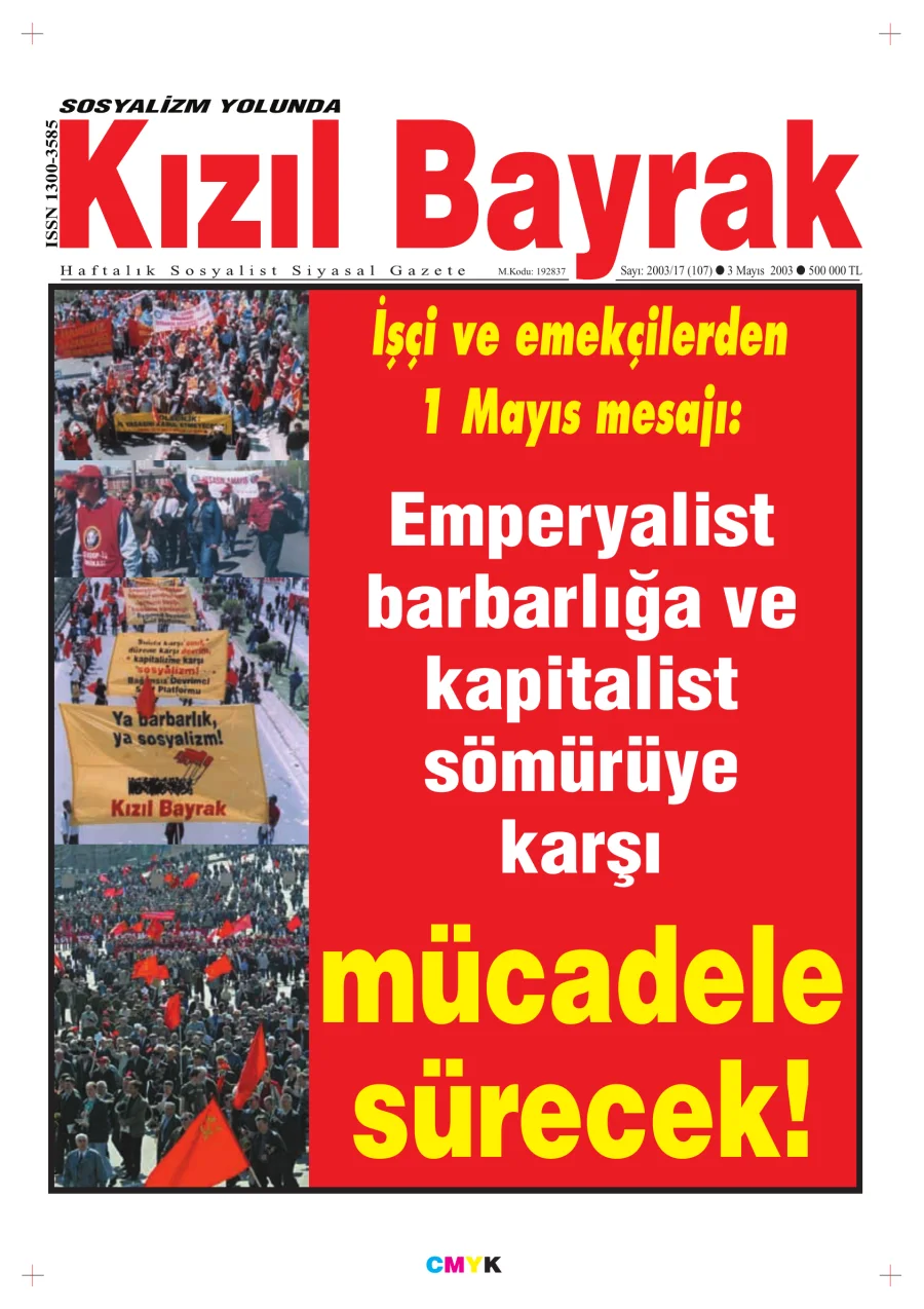 Yıl 2003 Sayı 17 03 Mayıs kapak görseli