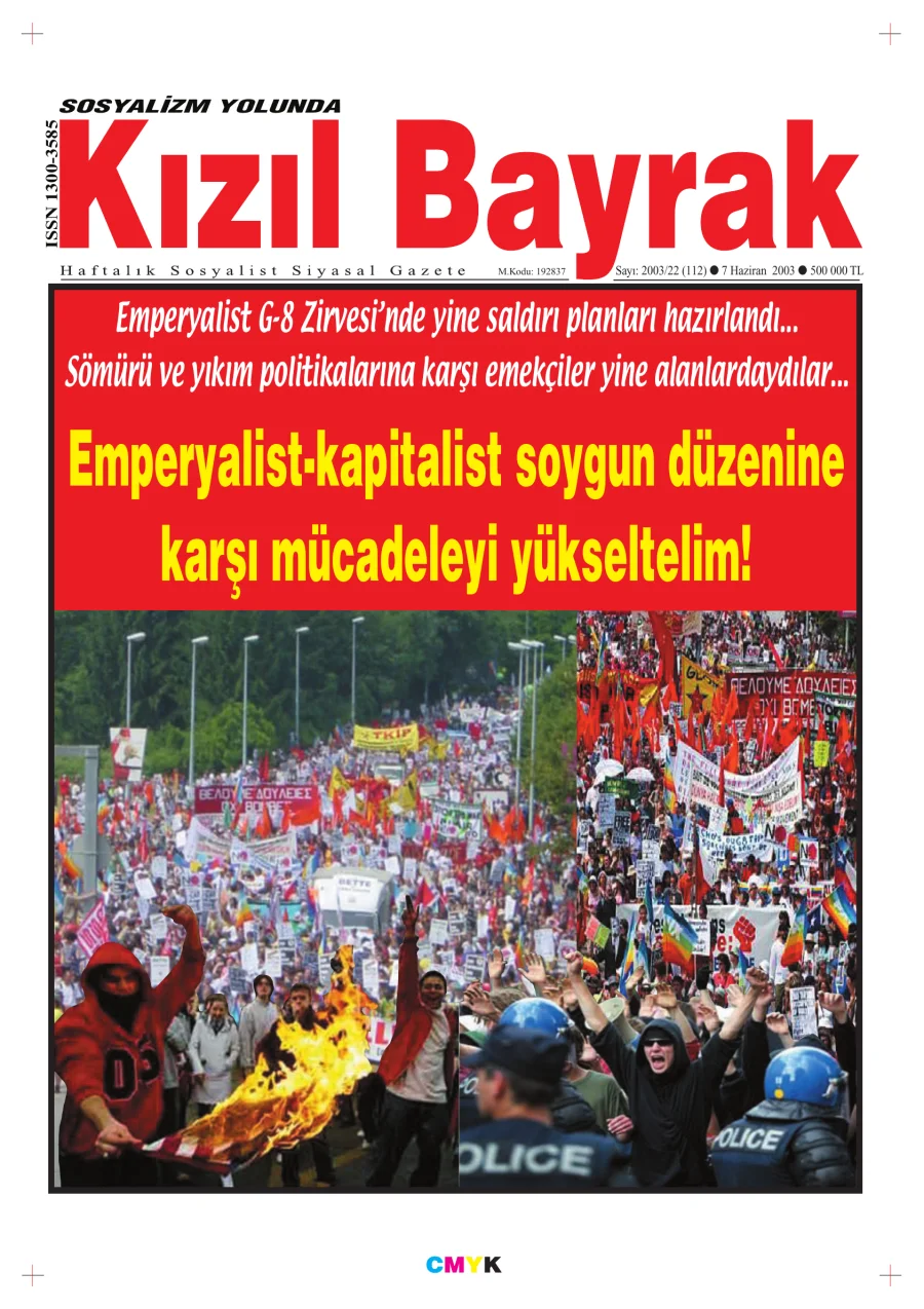 Yıl 2003 Sayı 22 07 Haziran kitap kapağı