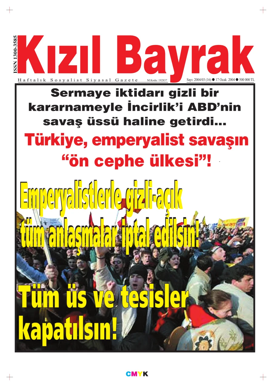 Yıl 2004 Sayı 03 17 Ocak kapak görseli