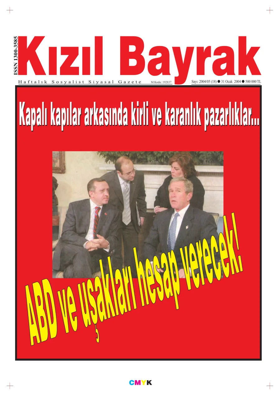 Yıl 2004 Sayı 05 31 Ocak kitap kapağı