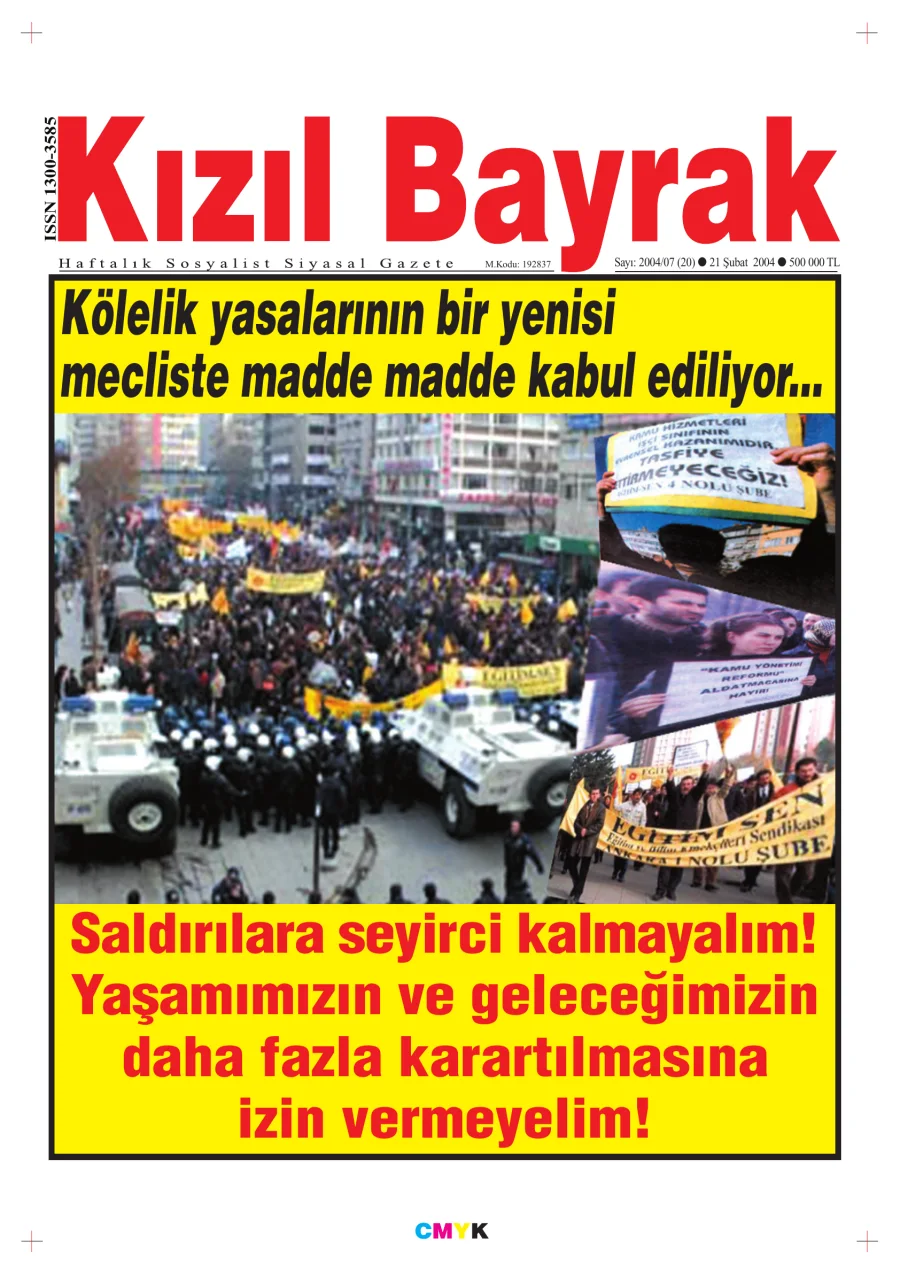 Yıl 2004 Sayı 07 21 Şubat kapak görseli