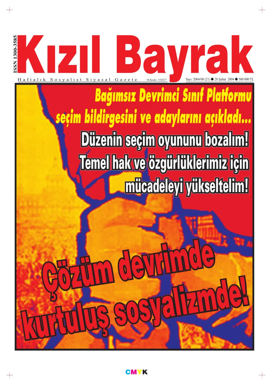 Yıl 2004 Sayı 08 28 Şubat kapak görseli