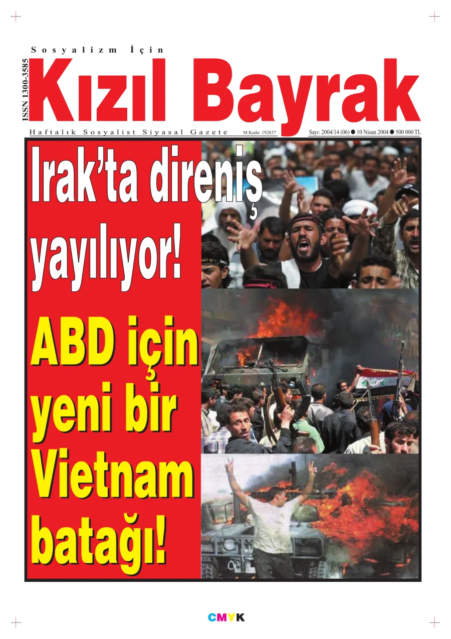 Yıl 2004 Sayı 14 10 Nisan kitap kapağı