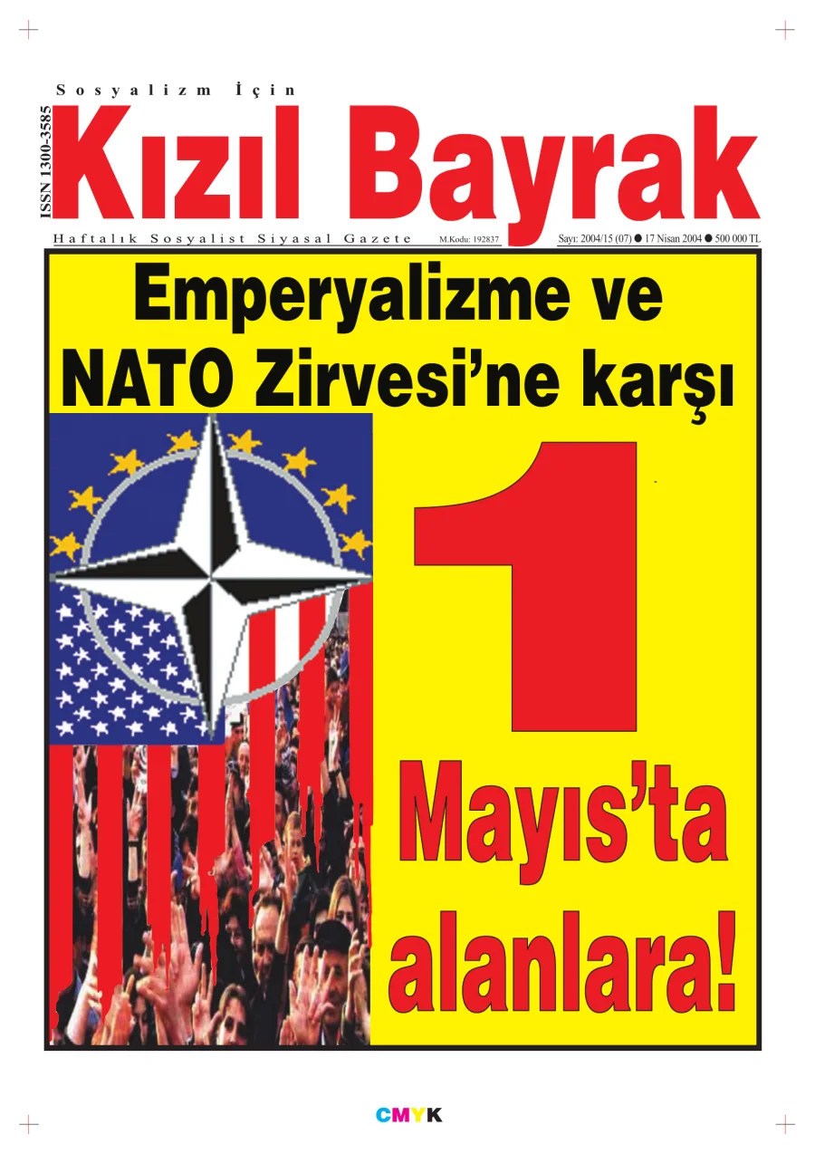 Yıl 2004 Sayı 15 17 Nisan kitap kapağı