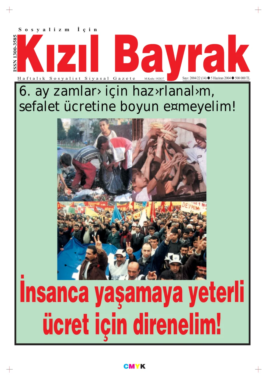 Yıl 2004 Sayı 22 05 Haziran kitap kapağı