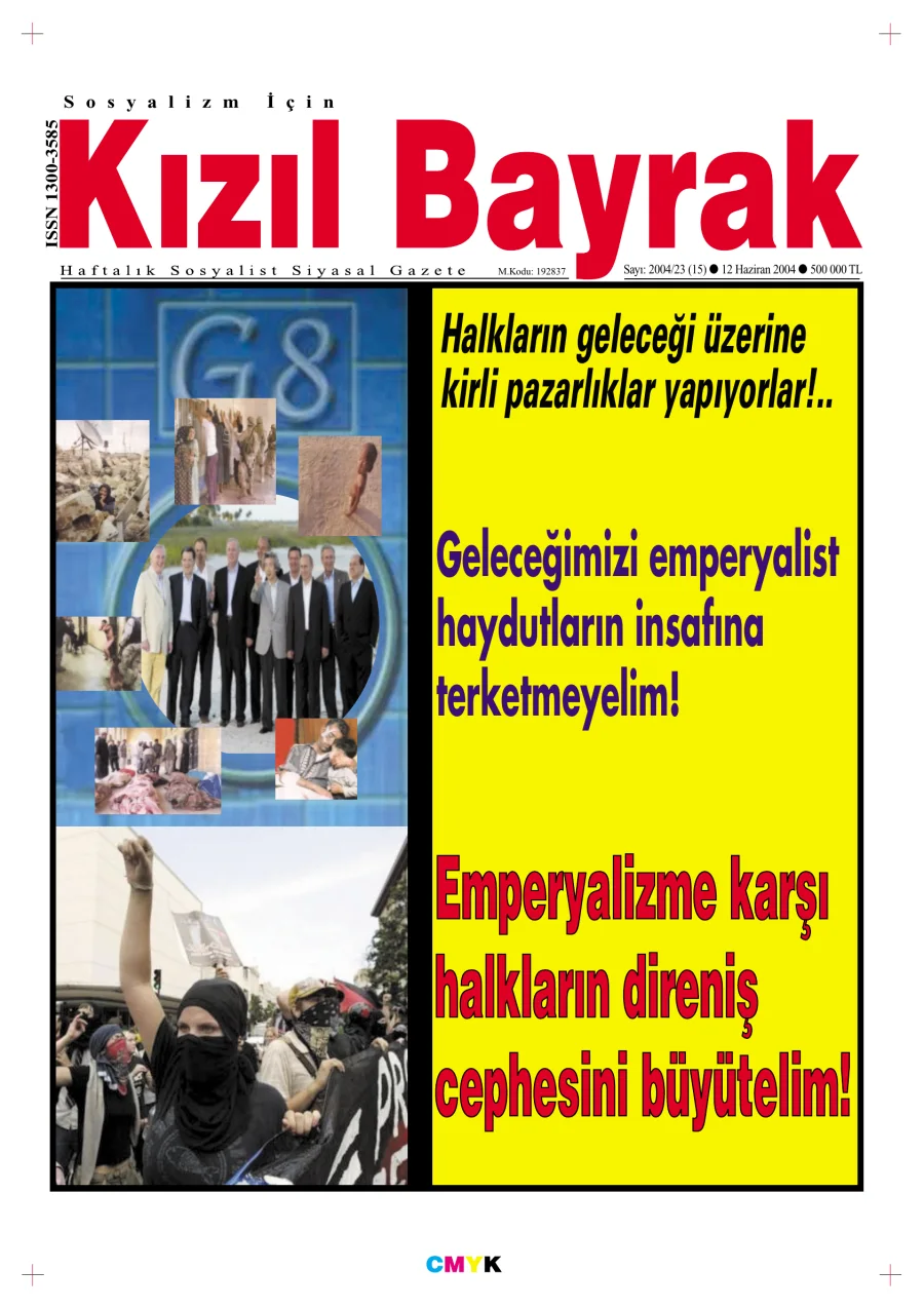 Yıl 2004 Sayı 23 12 Haziran kitap kapağı