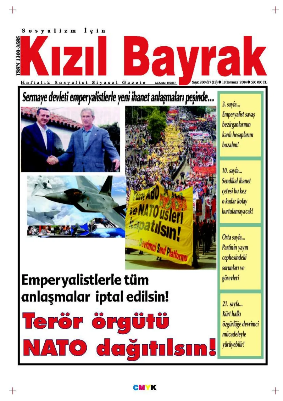 Yıl 2004 Sayı 27 10 Temmuz kapak görseli