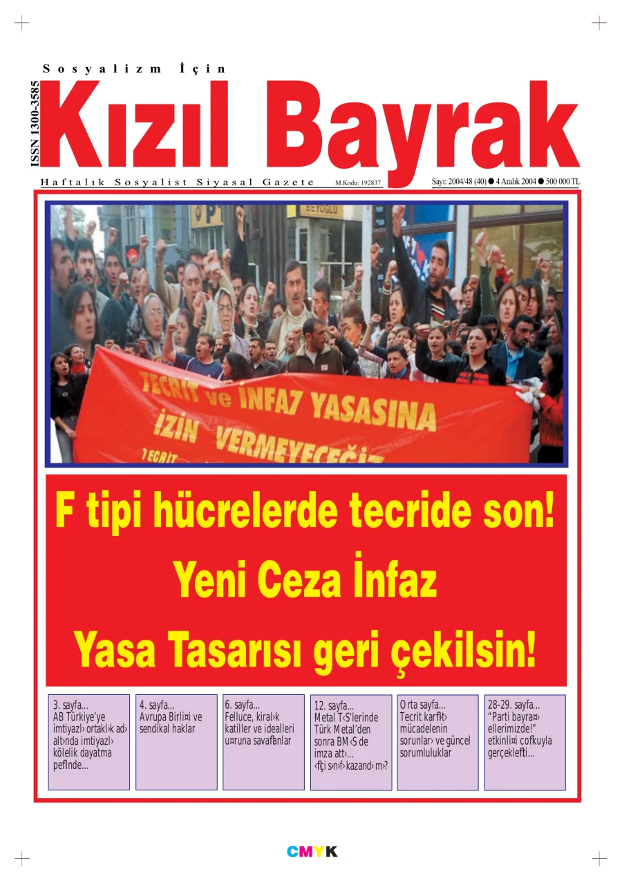 Yıl 2004 Sayı 48 04 Aralık kapak görseli