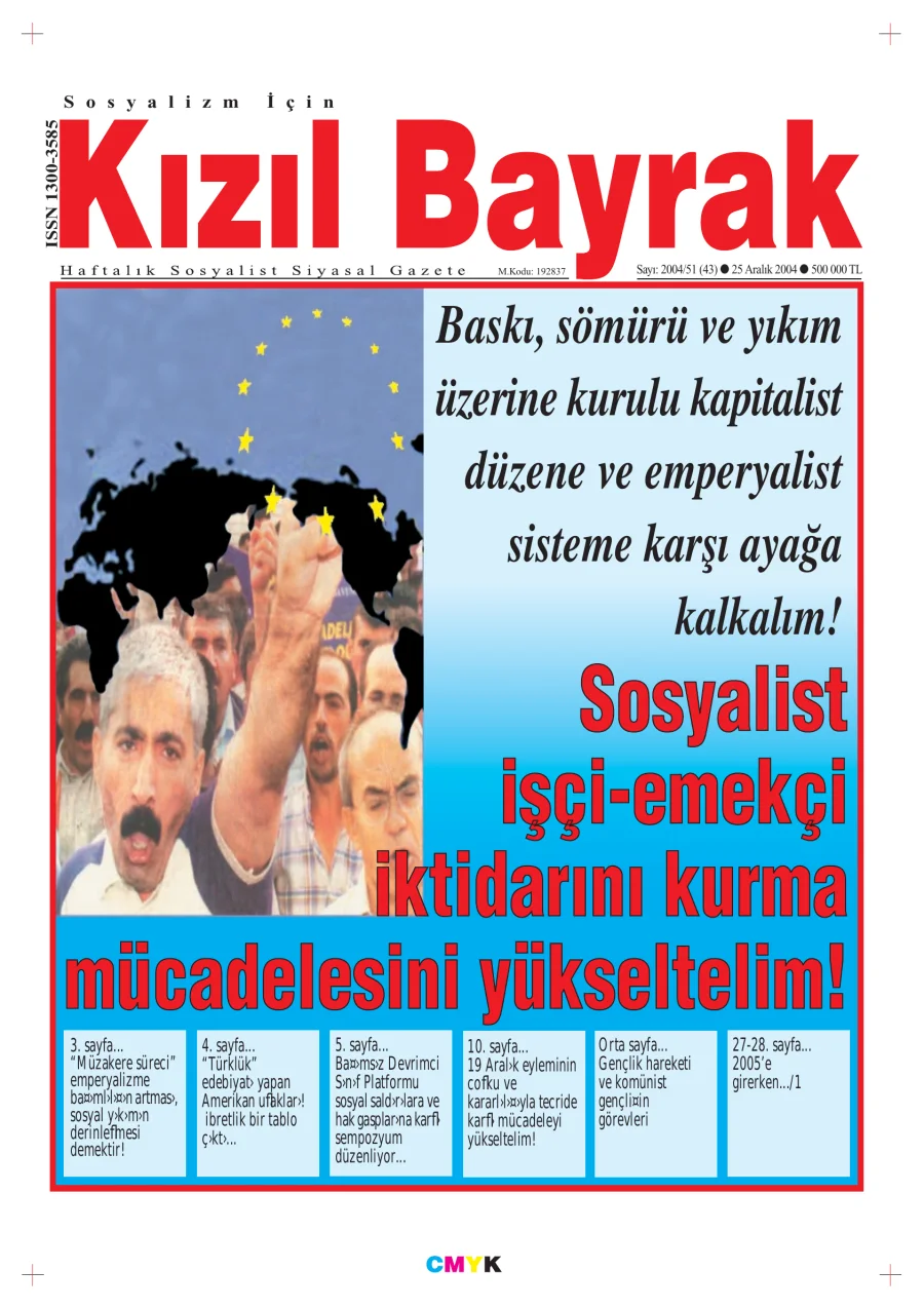 Yıl 2004 Sayı 51 25 Aralık kitap kapağı