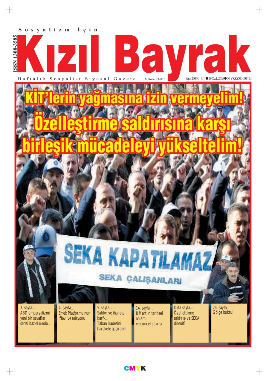 Yıl 2005 Sayı 04 29 Ocak kapak görseli