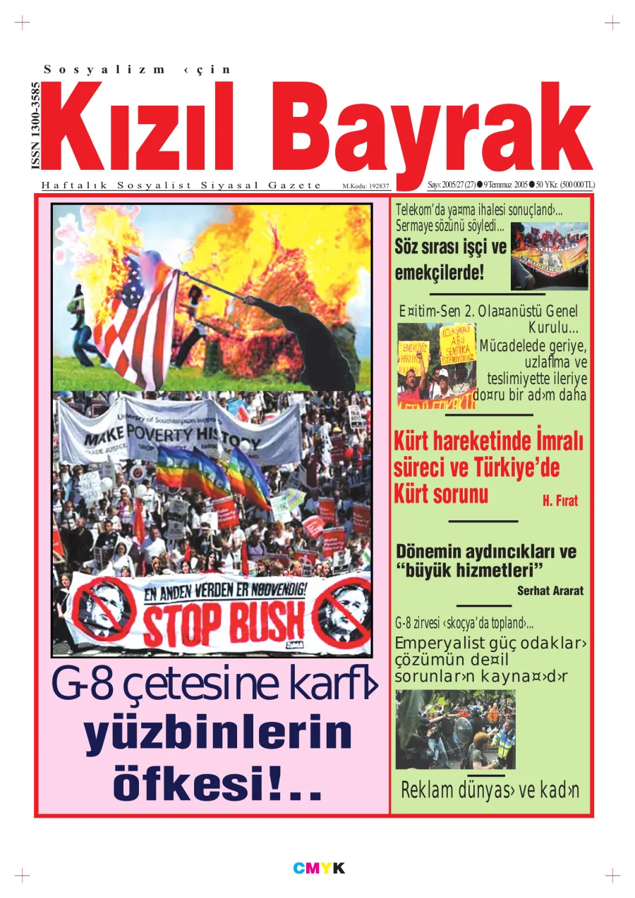Yıl 2005 Sayı 27 09 Temmuz kitap kapağı