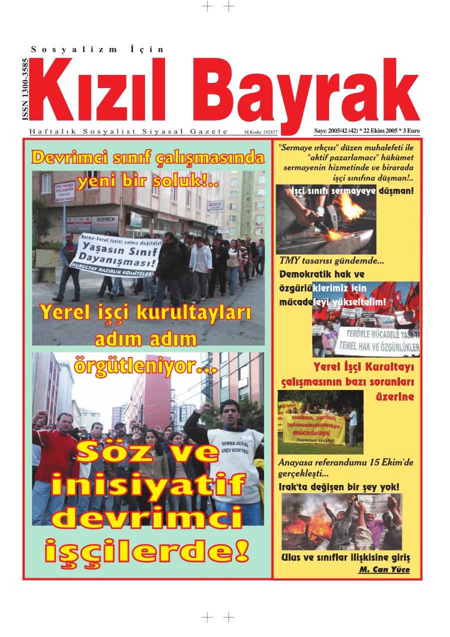 Yıl 2005 Sayı 42 22 Ekim kitap kapağı