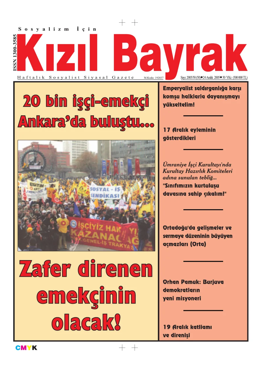 Yıl 2005 Sayı 50 24 Aralık kitap kapağı
