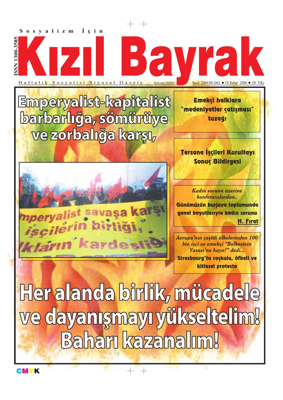 Yıl 2006 Sayı 06 18 Şubat kapak görseli
