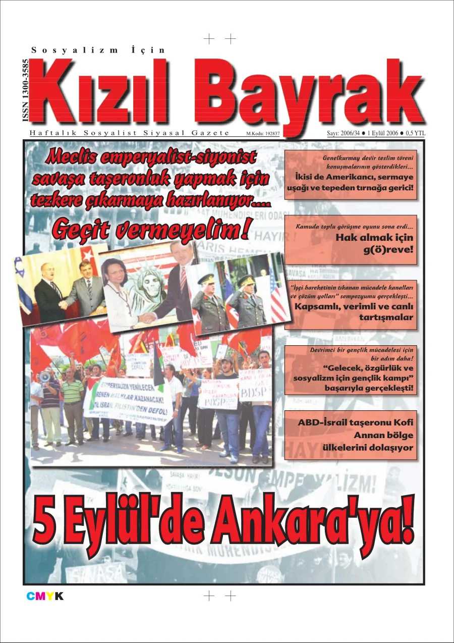 Yıl 2006 Sayı 34 1 Eylül kapak görseli