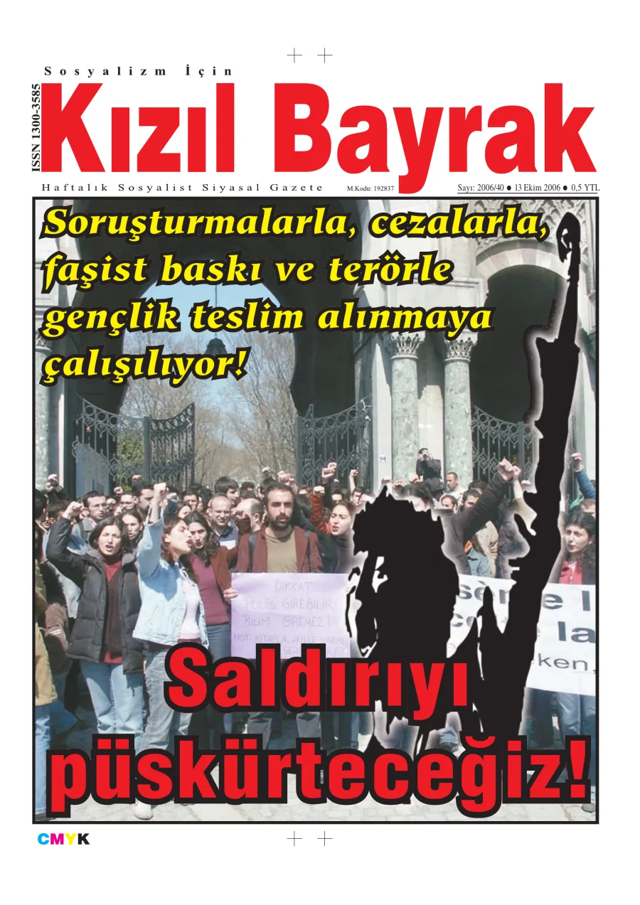 Yıl 2006 Sayı 40 13 Ekim kapak görseli