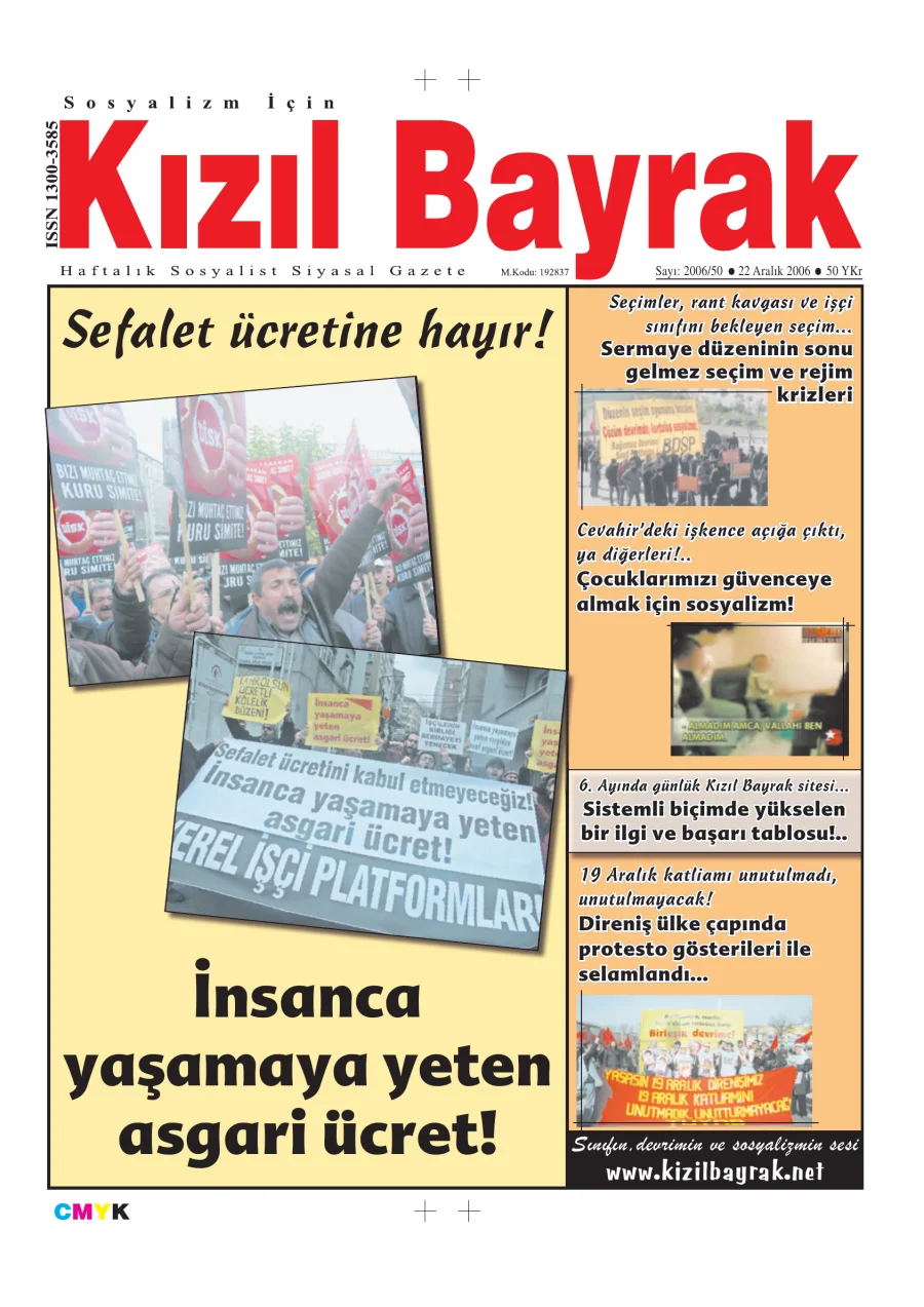 Yıl 2006 Sayı 50 22 Aralık kitap kapağı