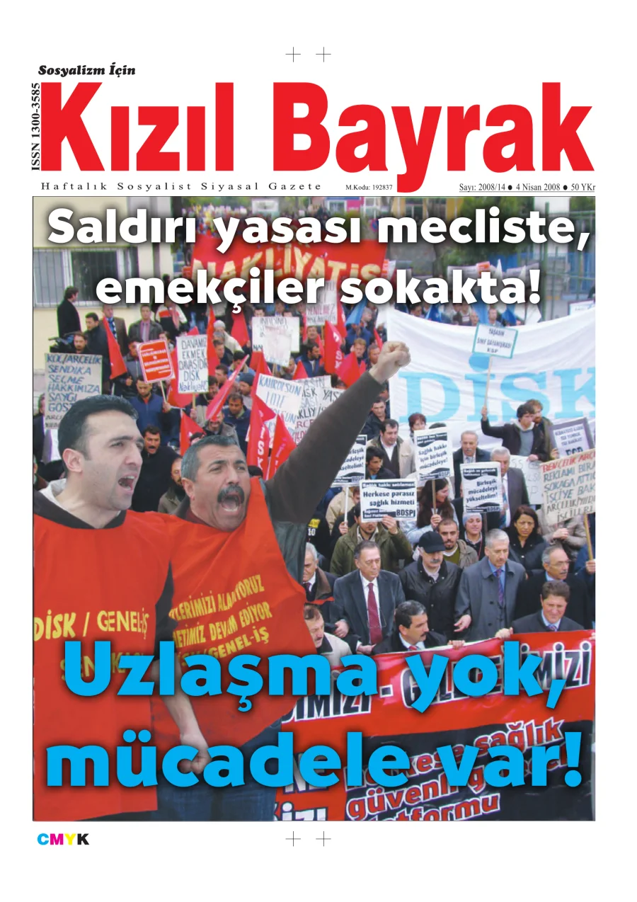 Yıl 2008 Sayı 14 4 Nisan kitap kapağı