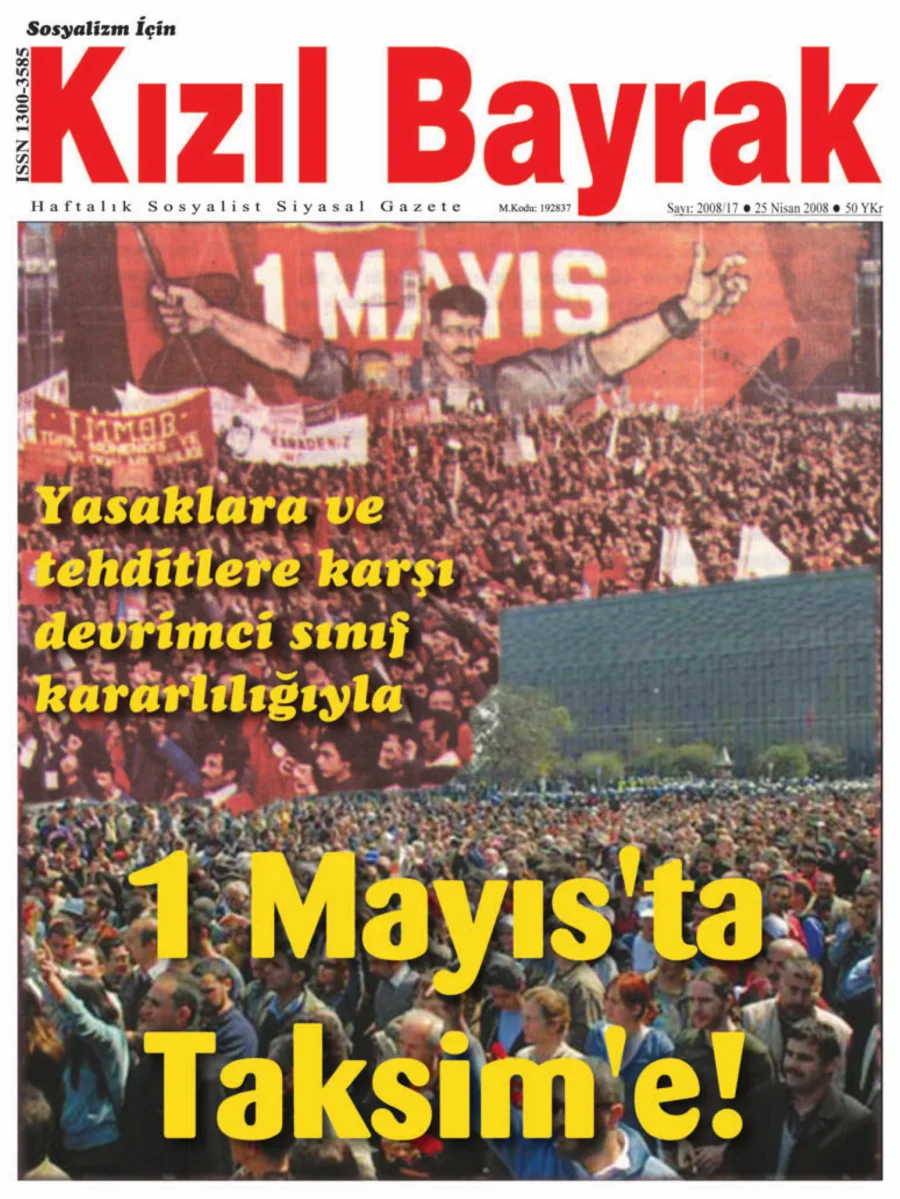 Yıl 2008 Sayı 17 25 Nisan kapak görseli