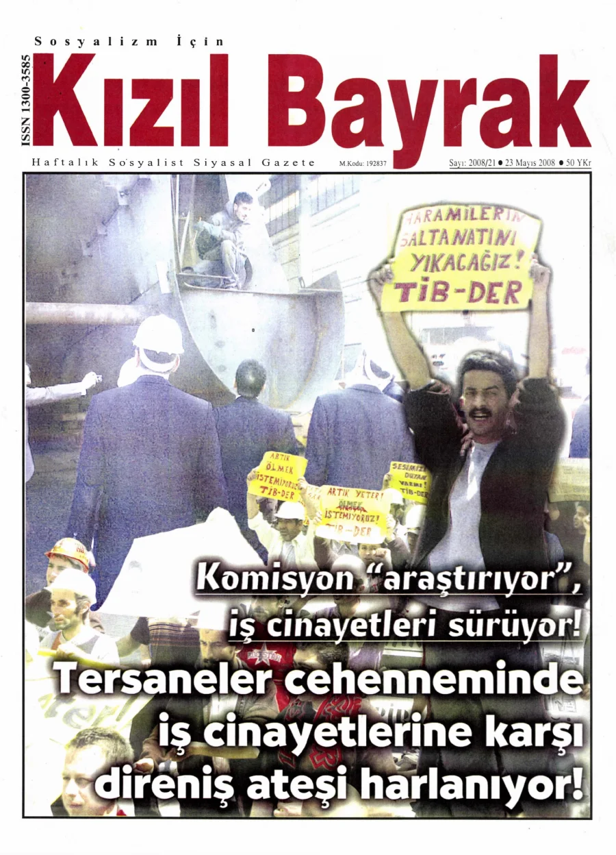 Yıl 2008 Sayı 21 23 Mayis kapak görseli