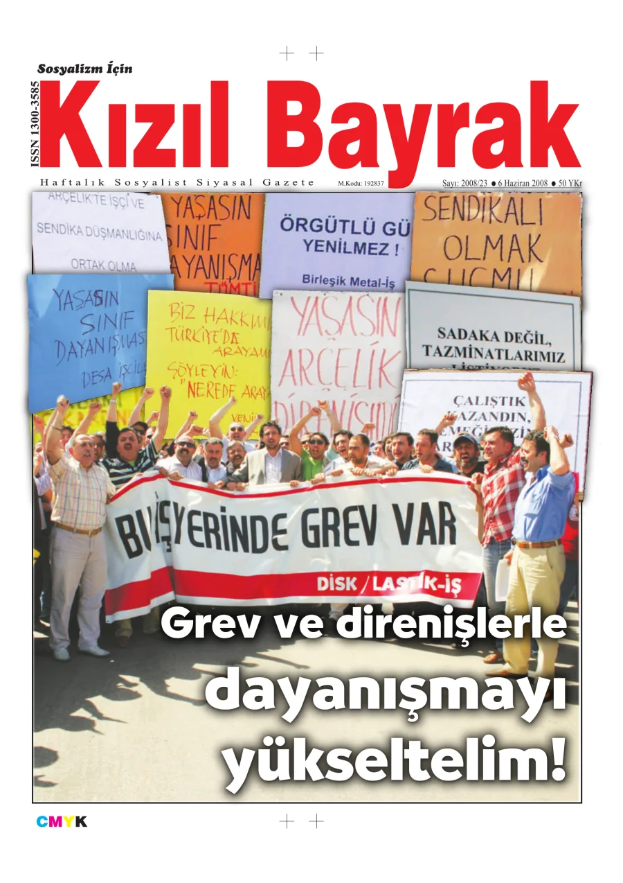 Yıl 2008 Sayı 23 6 Haziran kitap kapağı