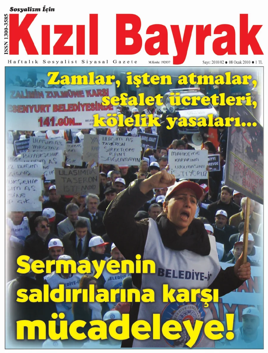 Yıl 2010 Sayı 02 08 Ocak kapak görseli