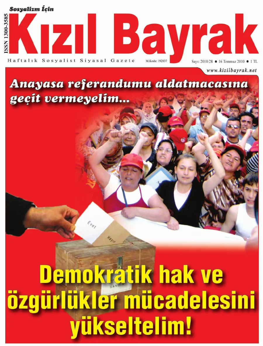 Yıl 2010 Sayı 28 16 Temmuz kapak görseli